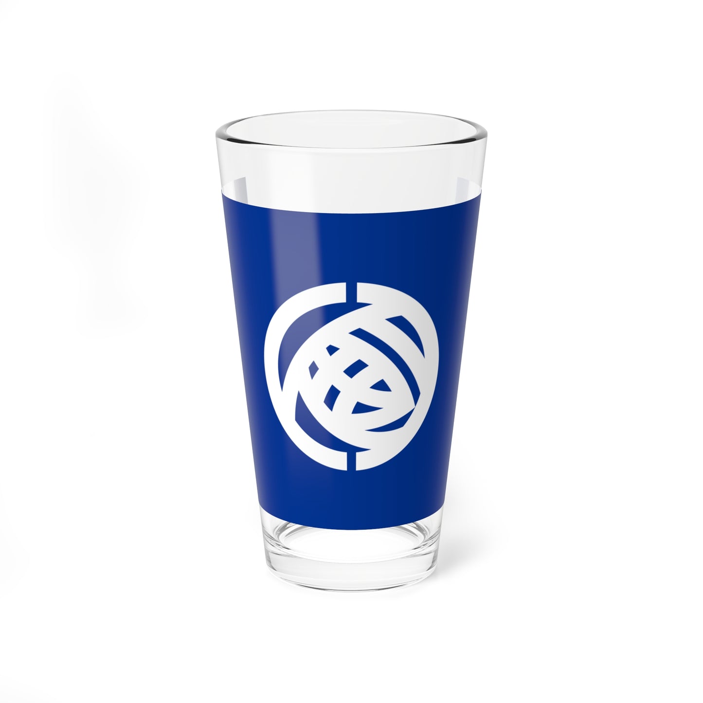 Flag of Ibaraki Prefecture 1966-1991 (Japan) Pint Glass 16oz