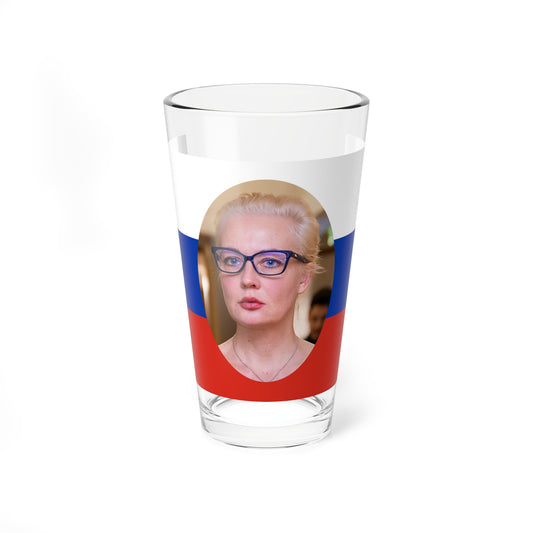 Flag of Russia Yulia Navalnaya (Russia) Pint Glass 16oz