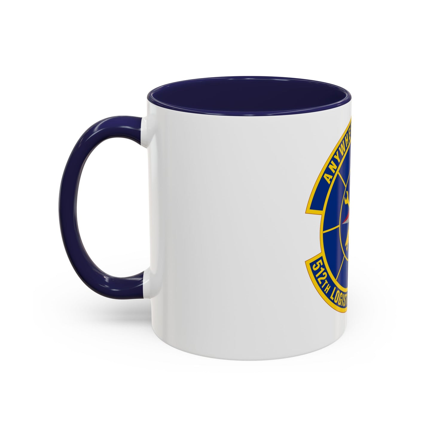 512 Logistics Readiness Squadron AFRC (U.S. Air Force) Accent Coffee Mug
