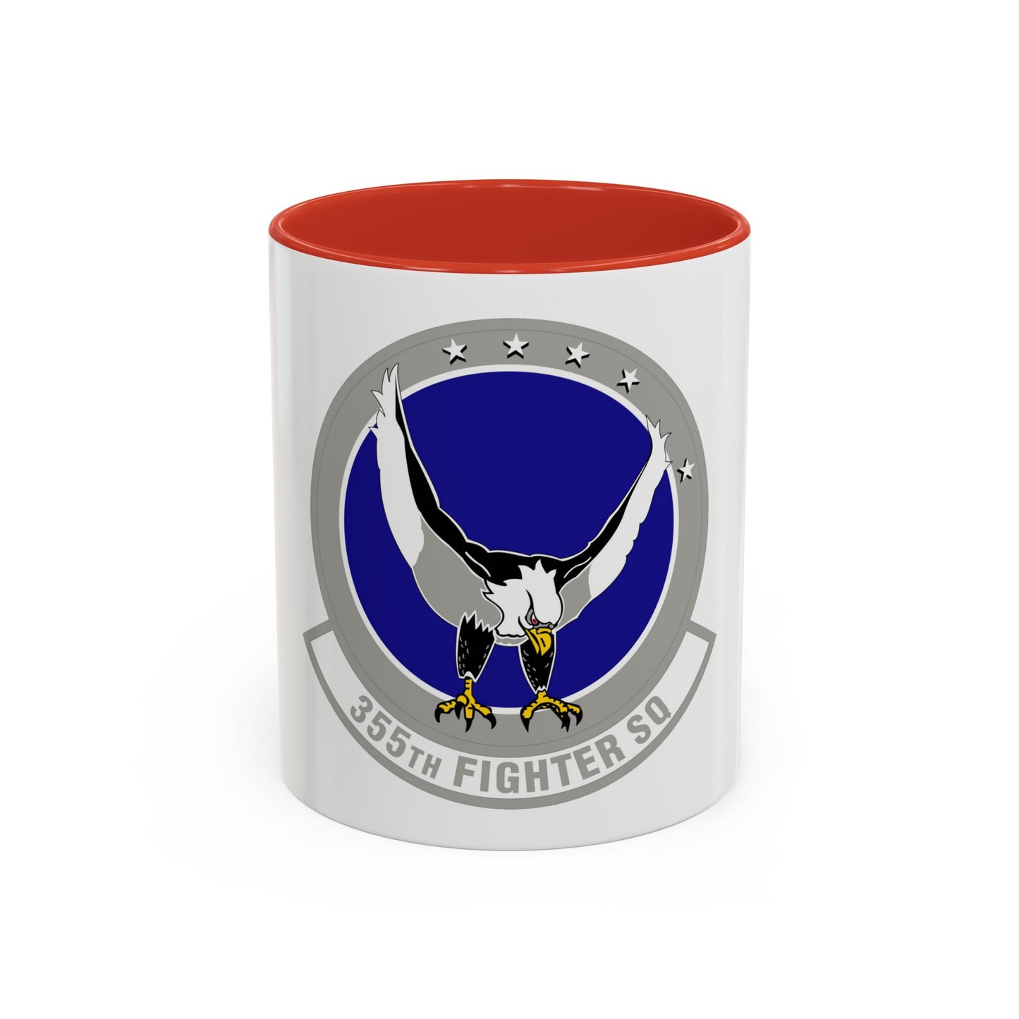 355 Fighter Squadron PACAF (U.S. Air Force) Accent Coffee Mug