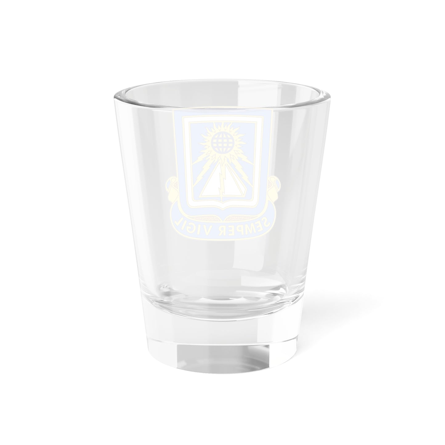 Verre à liqueur du 140e bataillon du renseignement militaire (armée américaine) 1,5 oz