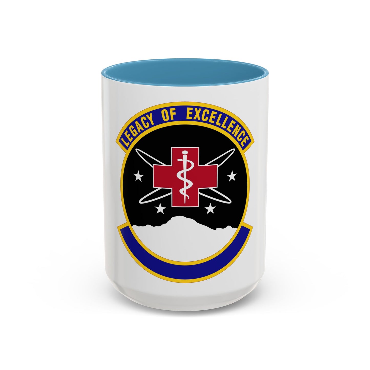 21 Healthcare Operations Squadron USSF (U.S. Air Force) Accent Coffee Mug