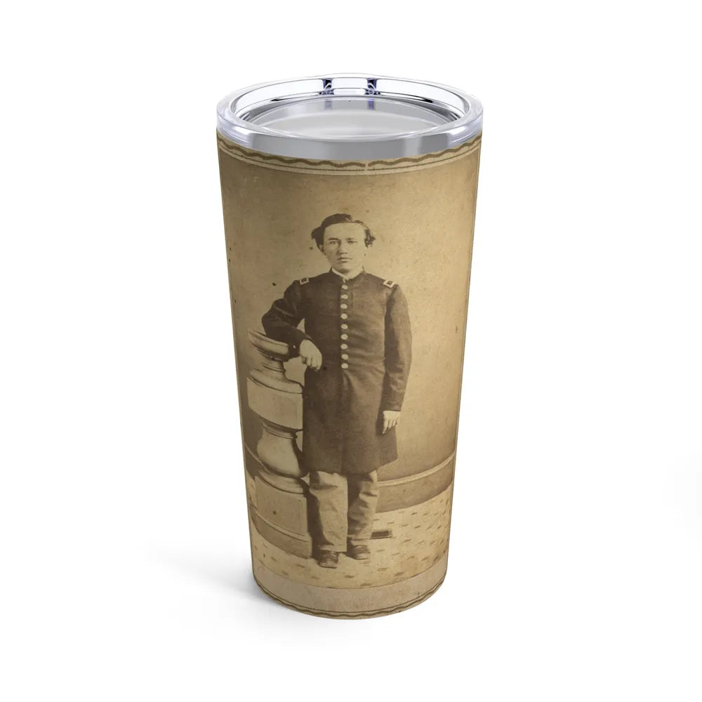 Full-Length Portrait Of An Unidentified Civil War Soldier 001 (U.S. Civil War) Tumbler 20oz-20oz-Go Mug Yourself