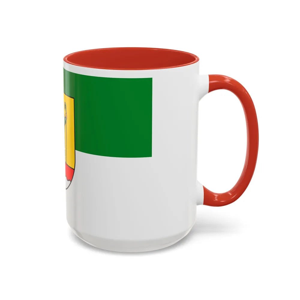 Flag of Cuxhaven Germany - Accent Coffee Mug-Go Mug Yourself