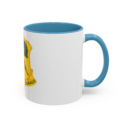 134 Tank Battalion (U.S. Army) Accent Coffee Mug