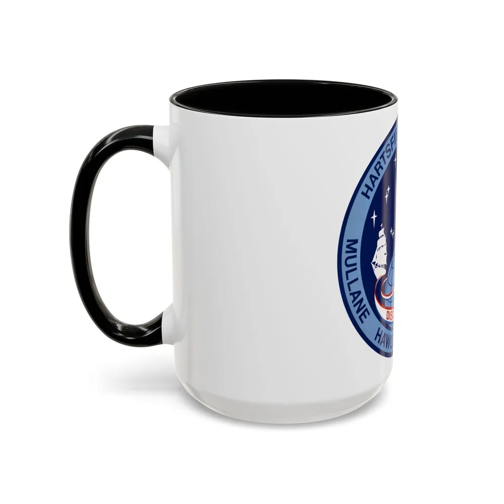 STS 41 d (NASA) Accent Coffee Mug-Go Mug Yourself