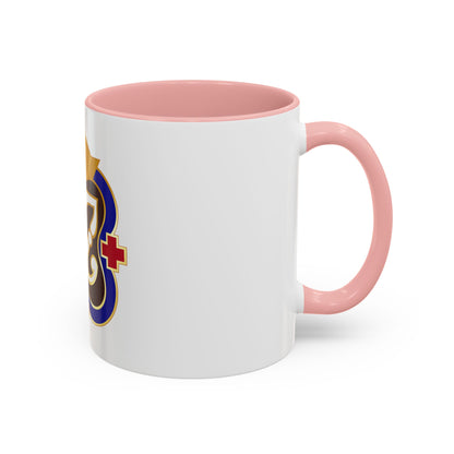 27 Surgical Hospital (U.S. Army) Accent Coffee Mug