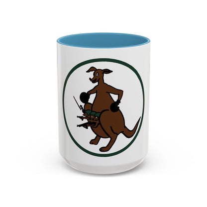 52 Airlift Squadron AMC (U.S. Air Force) Accent Coffee Mug