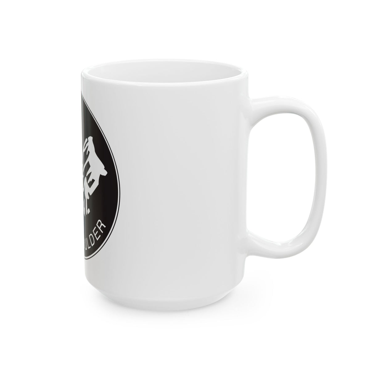 Seal of Boulder Colorado - White Coffee Mug