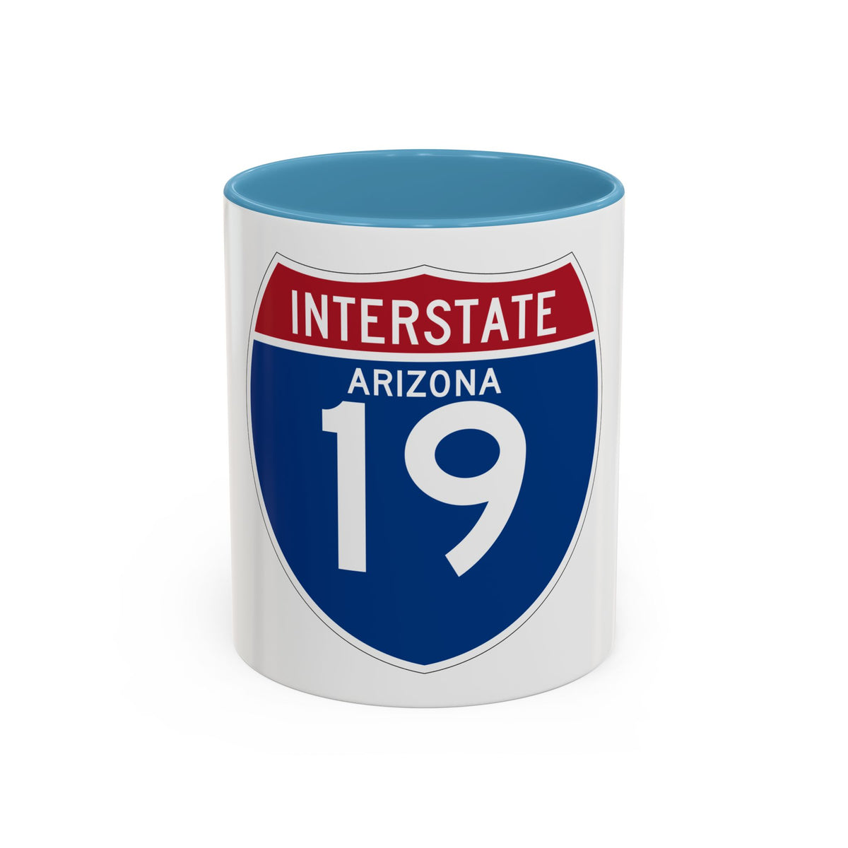 Interstate 19 (U.S. Highways) Accent Coffee Mug