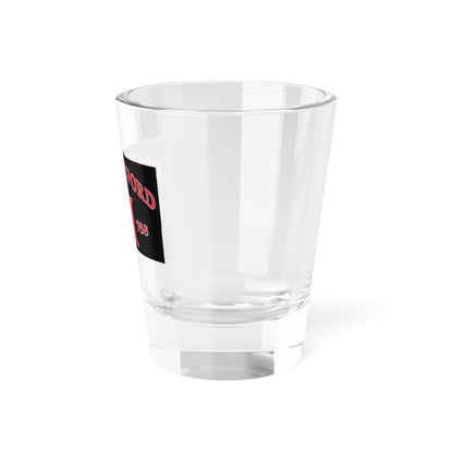 Verre à liqueur avec drapeau USS Hartford SSN 768 (US Navy) 1,5 oz