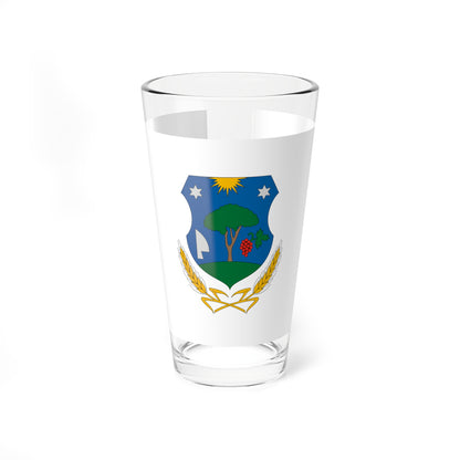 Flag of Somogybukkosd (Hungary) Pint Glass 16oz