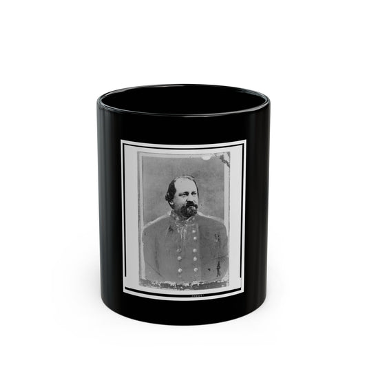 General A.J. Vaughn, Of Texas, C.S.A., In Uniform, Half-Length Portrait, Facing Right (U.S. Civil War) Black Coffee Mug