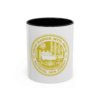 USCG Hawser WYTL 65610 Sim Gold (U.S. Coast Guard) Accent Coffee Mug