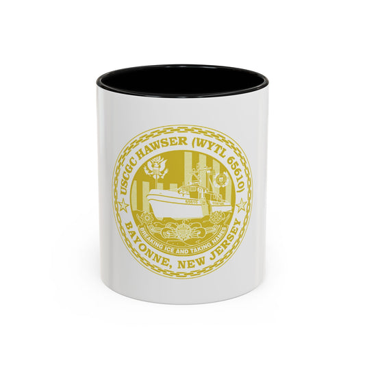USCG Hawser WYTL 65610 Sim Gold (U.S. Coast Guard) Accent Coffee Mug