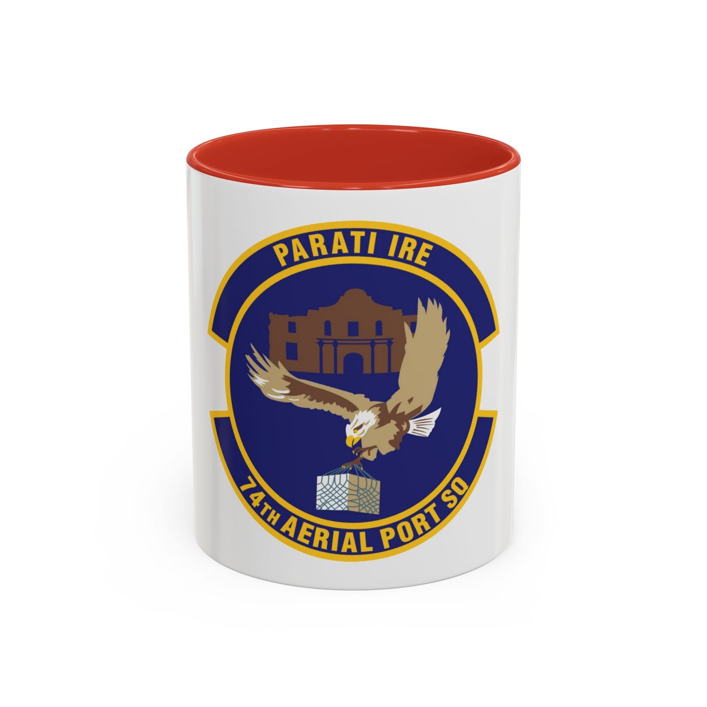 74th Aerial Port Squadron (U.S. Air Force) Accent Coffee Mug