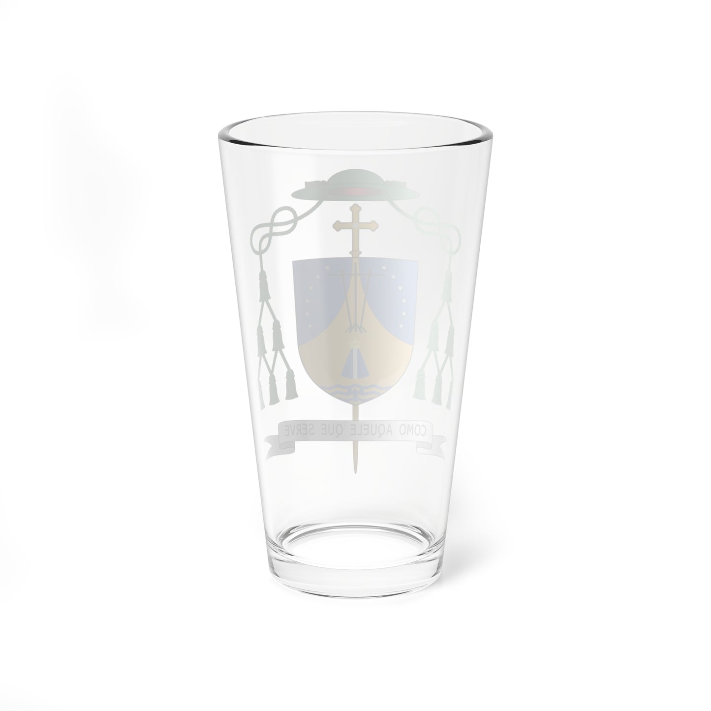 Escudo de Geraldo de Paula Souza (Spain) (Coat of Arms) Pint Glass 16oz