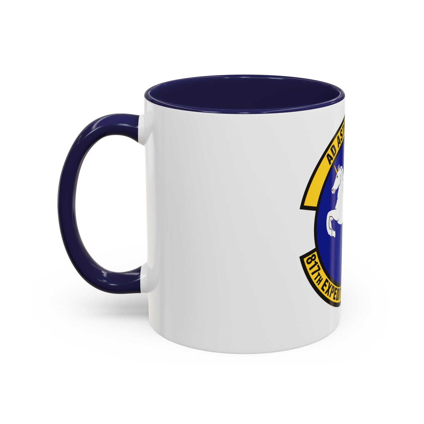 817th Expeditionary Airlift Squadron (U.S. Air Force) Accent Coffee Mug