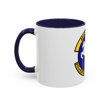 817th Expeditionary Airlift Squadron (U.S. Air Force) Accent Coffee Mug