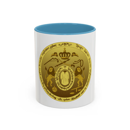 Coat of arms of Kingdom of Kartli-Kakheti - Accent Coffee Mug