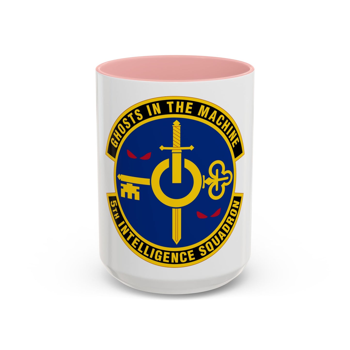 5 Intelligence Squadron ACC (U.S. Air Force) Accent Coffee Mug