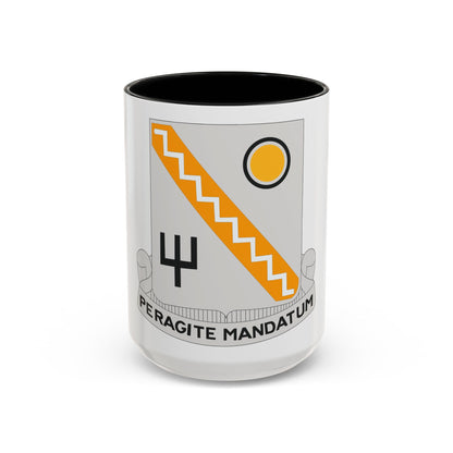 118 Signal Battalion (U.S. Army) Accent Coffee Mug