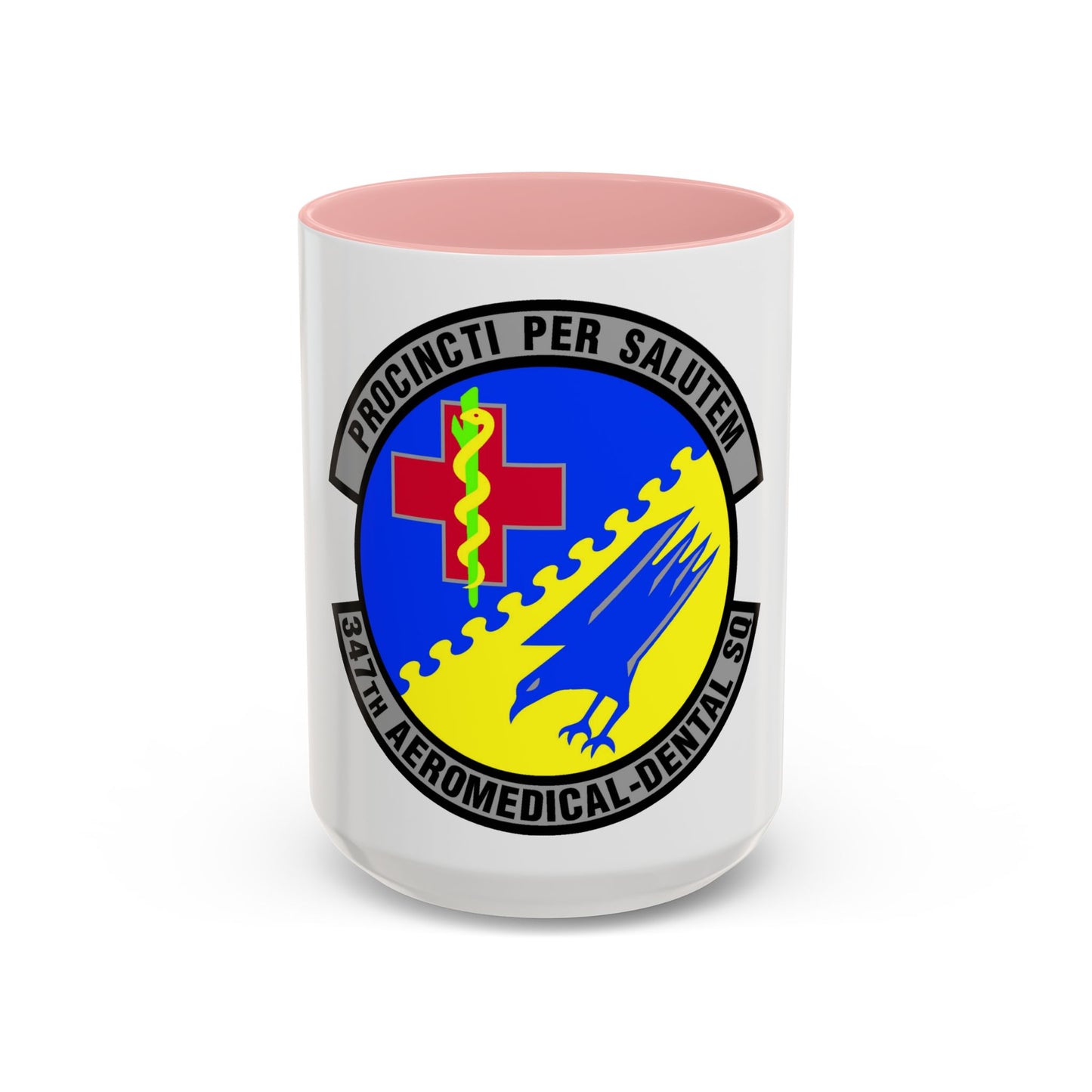 347th Aeromedical Dental Squadron (U.S. Air Force) Accent Coffee Mug