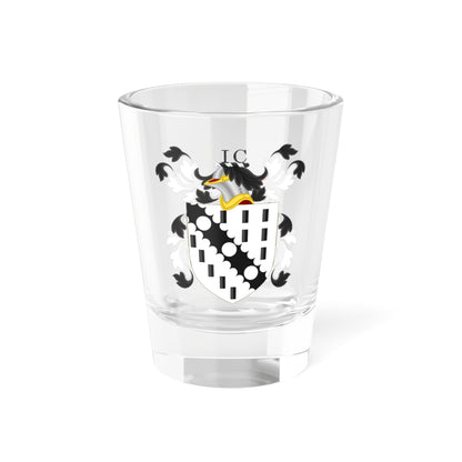 Coat of Arms of John Cutt (United States) (Coat of Arms) Shot Glass 1.5oz