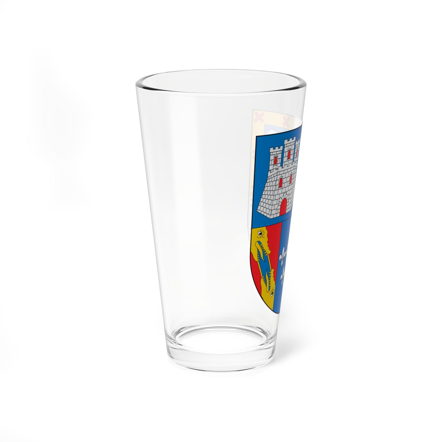 Escudo de González de Gregorio (Spain) (Coat of Arms) Pint Glass 16oz