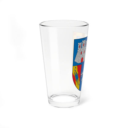 Escudo de González de Gregorio (Spain) (Coat of Arms) Pint Glass 16oz