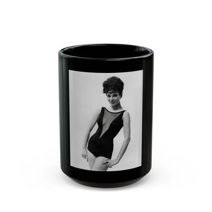 Gila Golan #05 (Vintage Female Icon) Black Coffee Mug-15oz-Go Mug Yourself