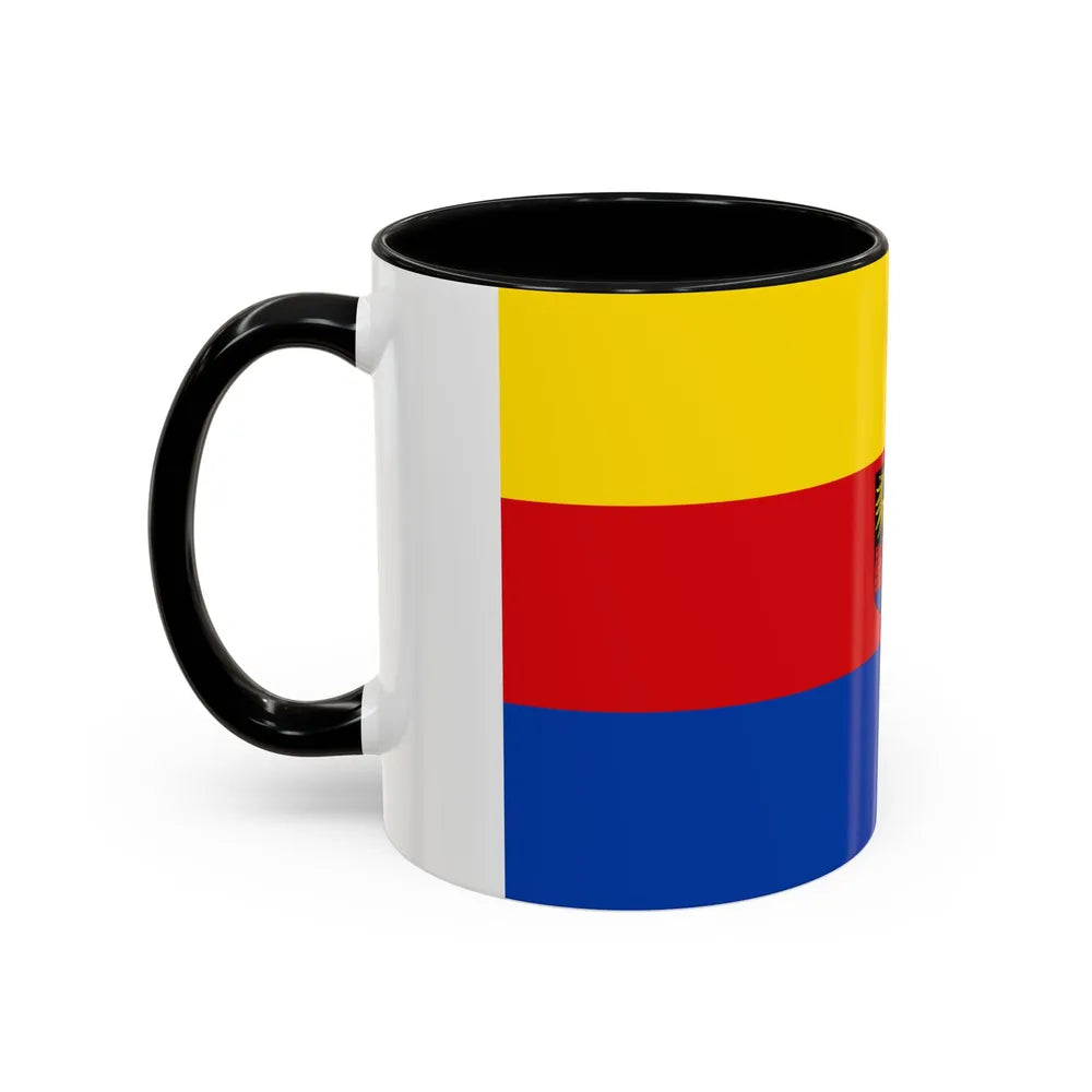 Flag of Emden Germany - Accent Coffee Mug-Go Mug Yourself