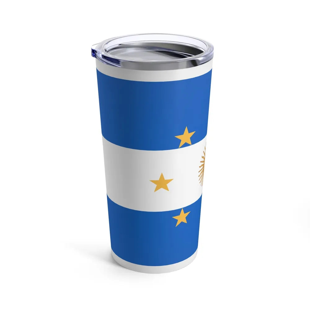 Navy Jack of Argentina 1818 - Tumbler 20oz-Go Mug Yourself