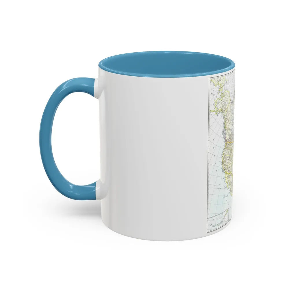 North America (1942) (Map) Accent Coffee Mug-Go Mug Yourself