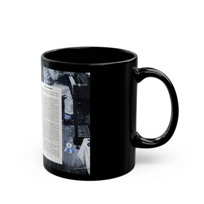 Blue Melody, Cosmopolitan, September 1948 - Black Coffee Mug-Go Mug Yourself