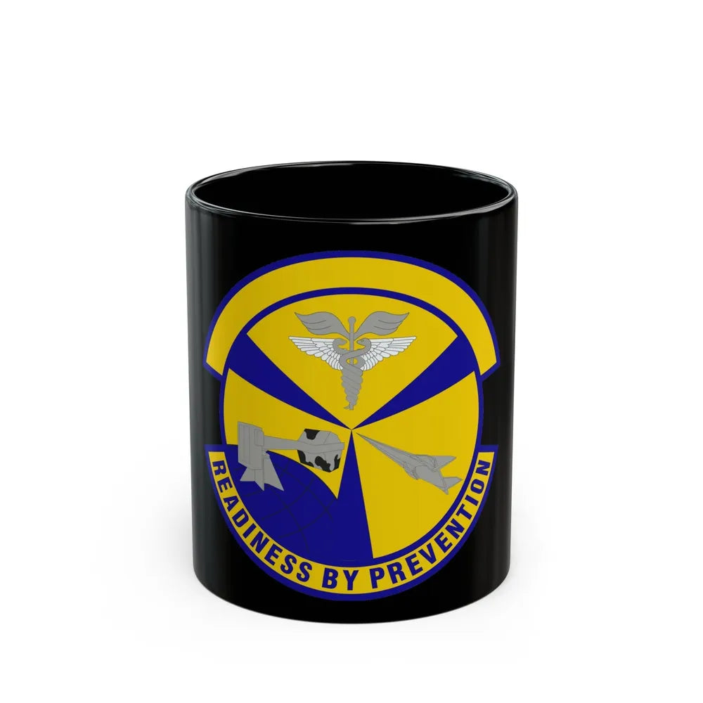 49th Aerospace Medicine Squadron (U.S. Air Force) Black Coffee Mug-11oz-Go Mug Yourself