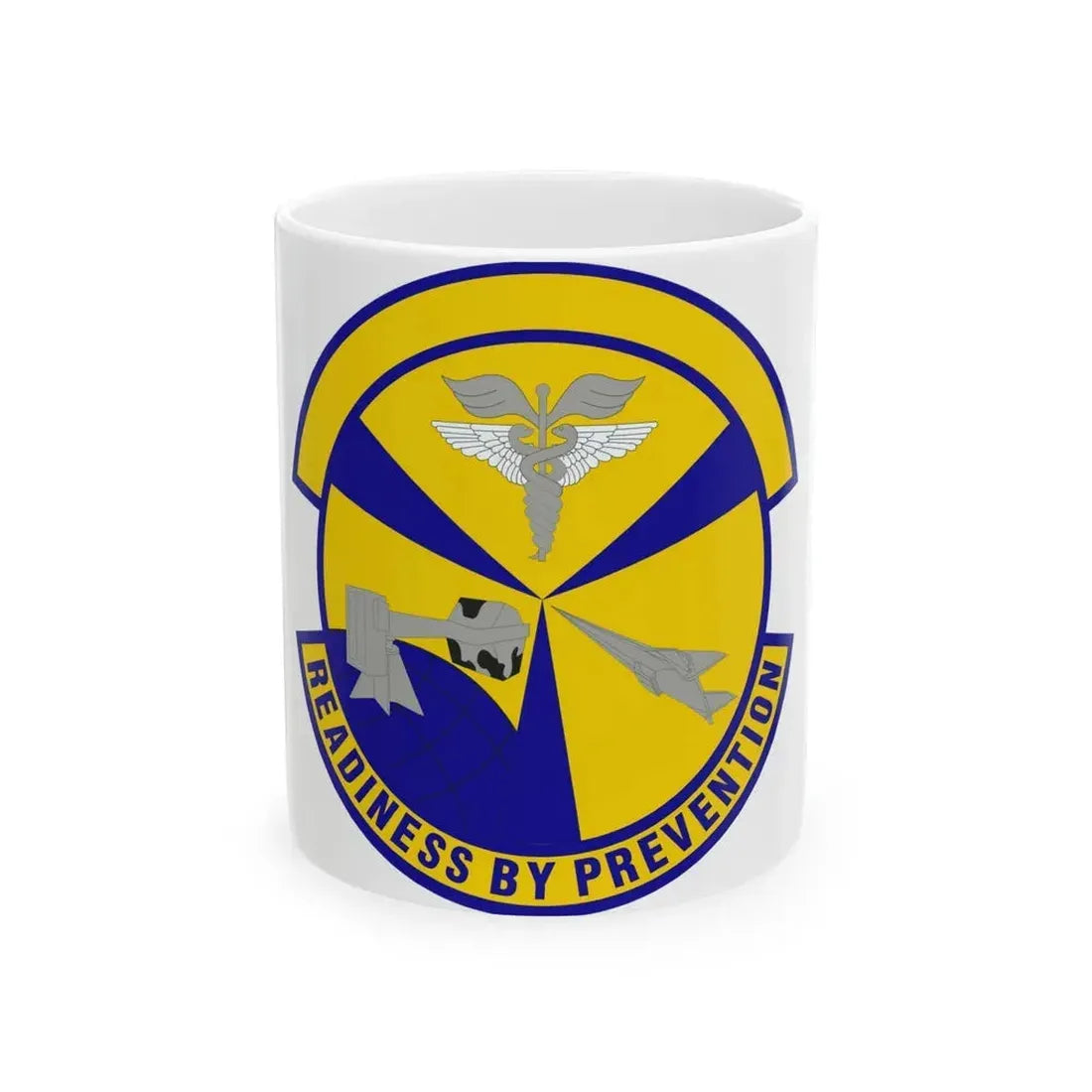 49th Aerospace Medicine Squadron (U.S. Air Force) White Coffee Mug 11oz - Go Mug Yourself