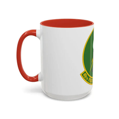 49th Fighter Training Squadron (U.S. Air Force) Accent Coffee Mug - Go Mug Yourself