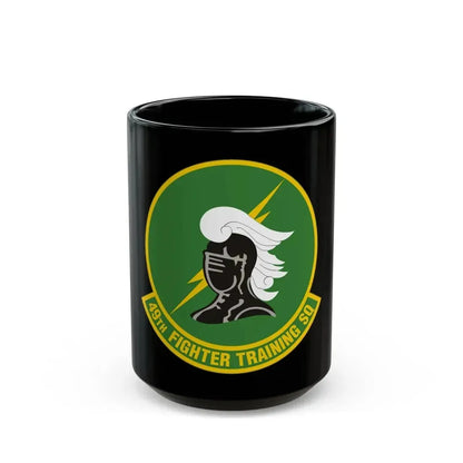 49th Fighter Training Squadron (U.S. Air Force) Black Coffee Mug 15oz - Go Mug Yourself
