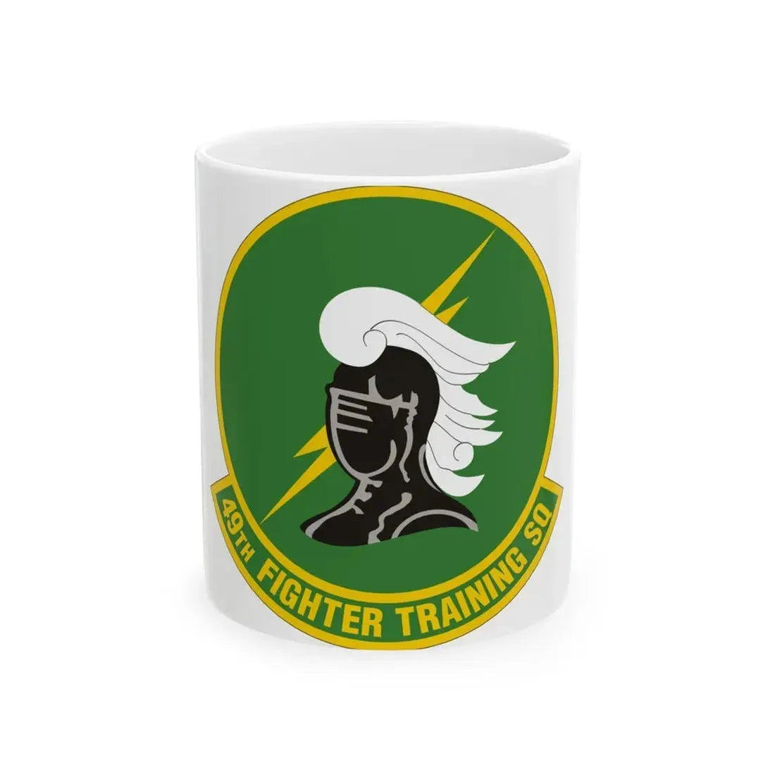 49th Fighter Training Squadron (U.S. Air Force) White Coffee Mug 11oz - Go Mug Yourself