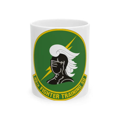 49th Fighter Training Squadron (U.S. Air Force) White Coffee Mug 11oz - Go Mug Yourself
