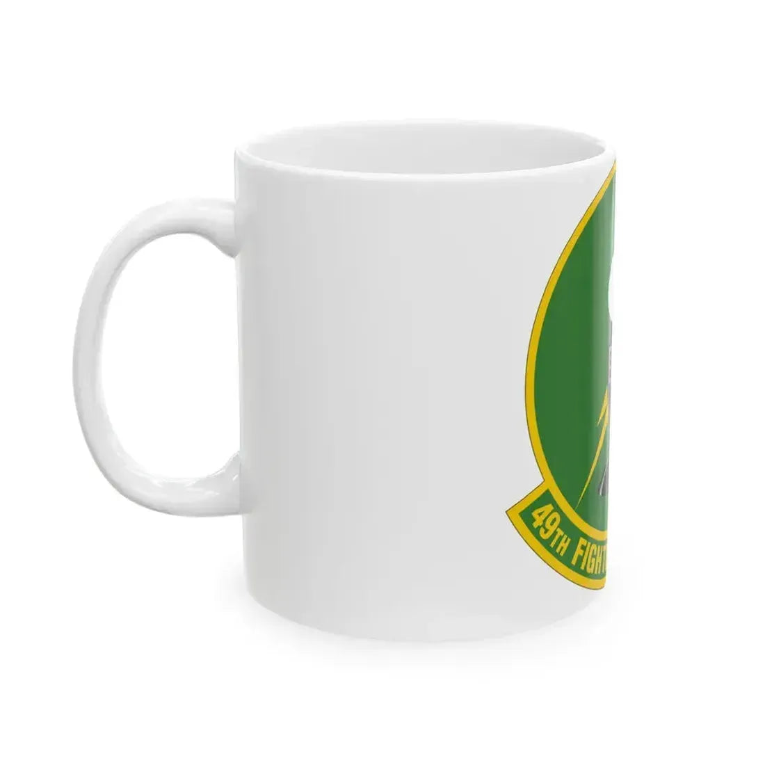 49th Fighter Training Squadron (U.S. Air Force) White Coffee Mug - Go Mug Yourself