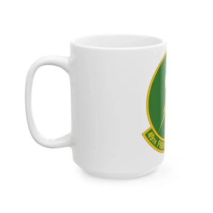 49th Fighter Training Squadron (U.S. Air Force) White Coffee Mug - Go Mug Yourself