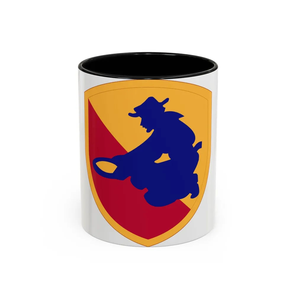 49TH INFANTRY DIVISION (U.S. Army) Accent Coffee Mug-11oz-Black-Go Mug Yourself