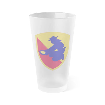 49TH INFANTRY DIVISION (U.S. Army) Frosted Pint Glass 16oz-Go Mug Yourself