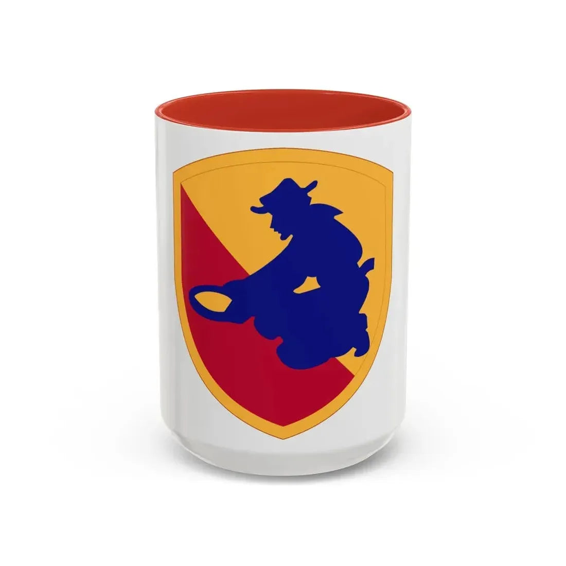 49TH INFANTRY DIVISION (U.S. Army) Accent Coffee Mug 11oz Red - Go Mug Yourself