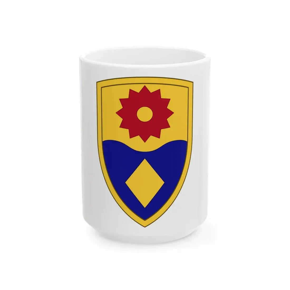 49th Military Police Brigade (U.S. Army) White Coffee Mug 15oz - Go Mug Yourself