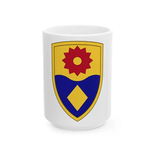 49th Military Police Brigade (U.S. Army) White Coffee Mug 15oz - Go Mug Yourself