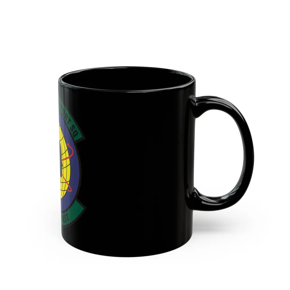 49th Mission Support Squadron (U.S. Air Force) Black Coffee Mug-Go Mug Yourself