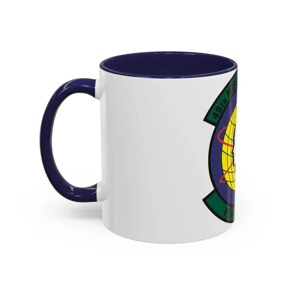 49th Mission Support Squadron (U.S. Air Force) Accent Coffee Mug - Go Mug Yourself